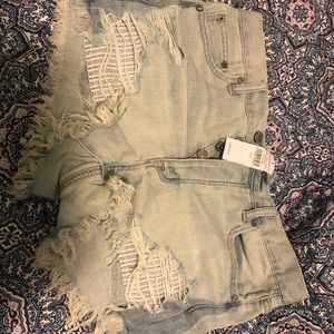 NWT American eagle hi rise shorts